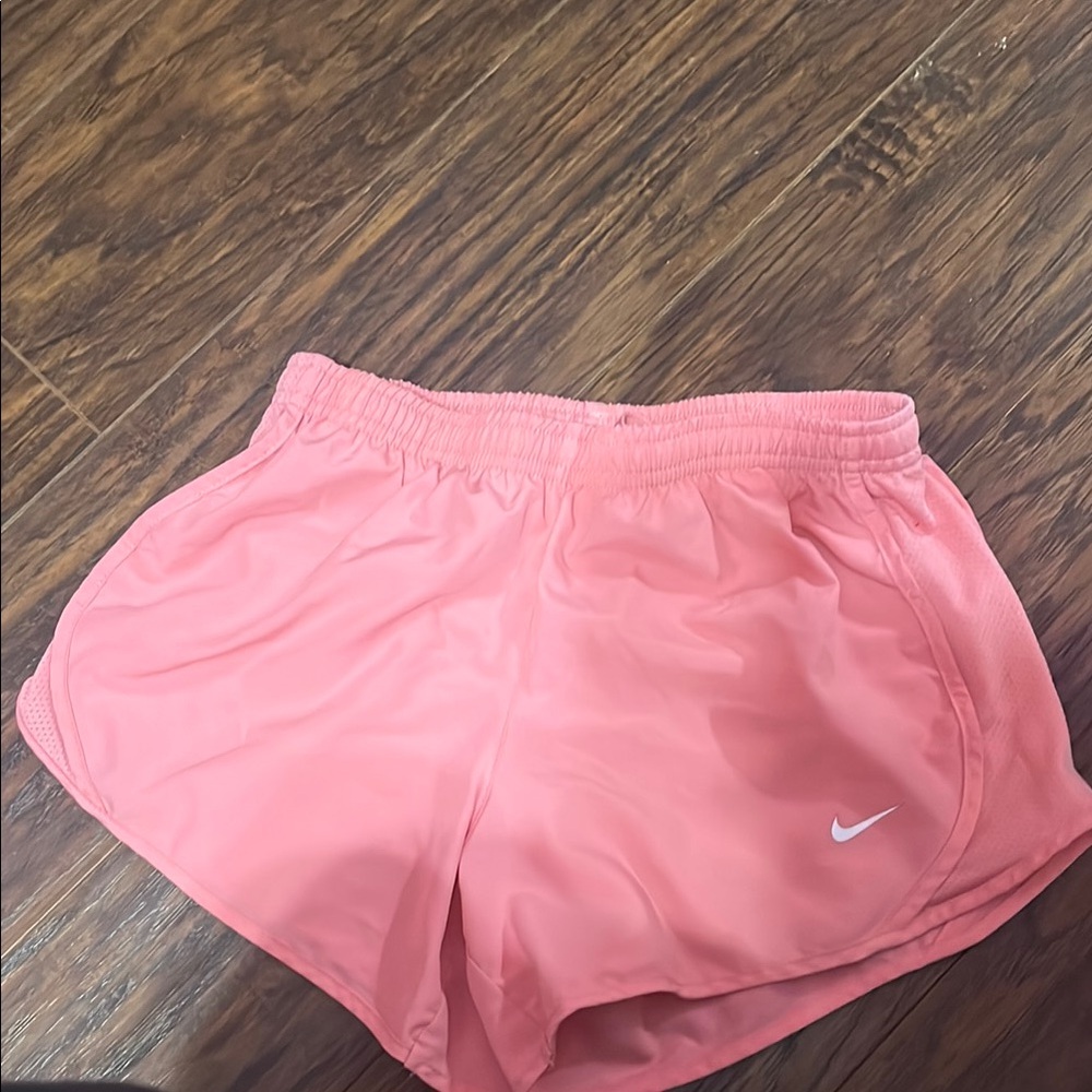 Nike Pink Athletic Shorts Lightweight Running Design
